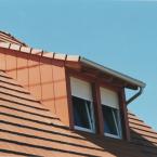 Gouttière SM33 de Dal'Alu, Haguenau - Mey'er Herrlisheim, alsace, Bas Rhin