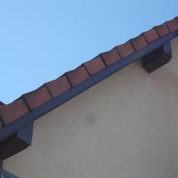 Habillage planche de rive, pignon, Herrlisheim, aluminium  Dal'Alu - Mey'er Herrlisheim, alsace, Bas Rhin